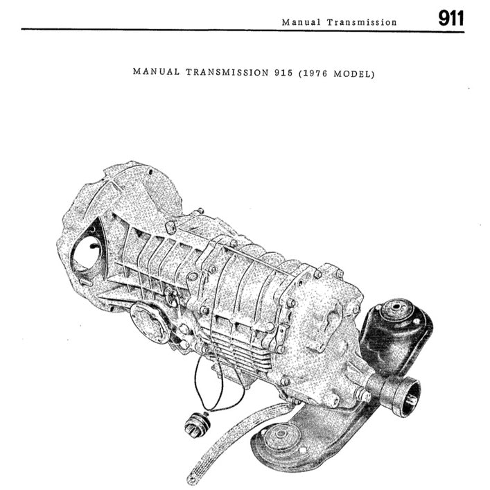 PORSCHE 911 1970-1983 Full Manual Set – Repair & Maintenance Manual and Spare Parts Catalog