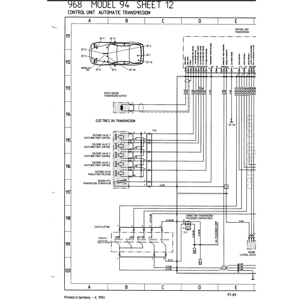 PORSCHE 968 1991-1995 Full Manual Set – Repair & Maintenance Manual