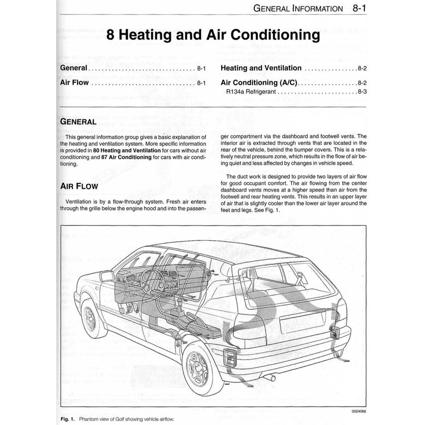 VW GOLF MK3 1993-1999 Full Manual Set – Repair & Maintenance Manual