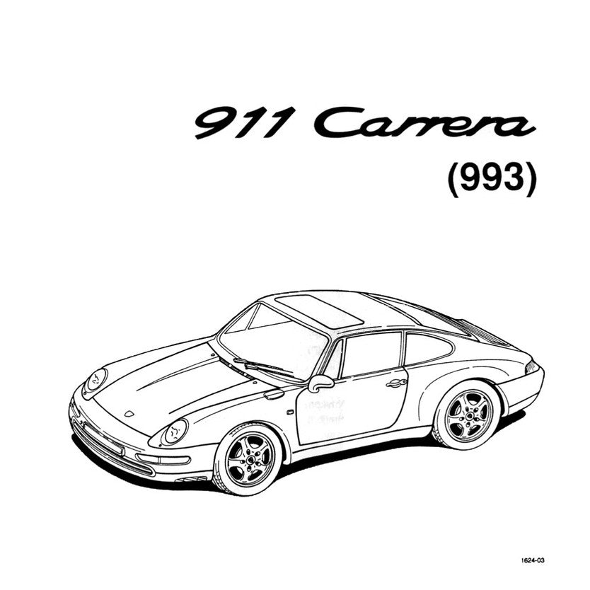 PORSCHE 911 993 1994-1998 Full Manual Set – Repair & Maintenance Manual and Spare Parts Catalog