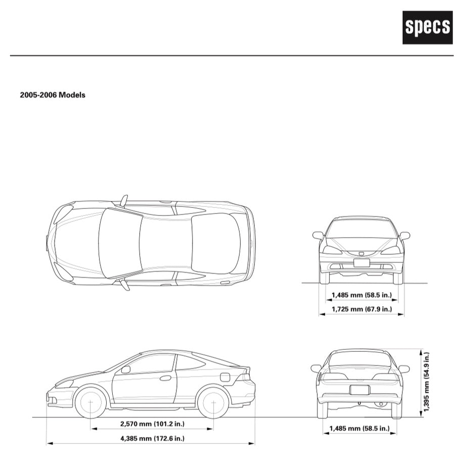 HONDA INTEGRA / ACURA RSX DC5 2002-2006 Full Manual Set – Repair & Maintenance Manual