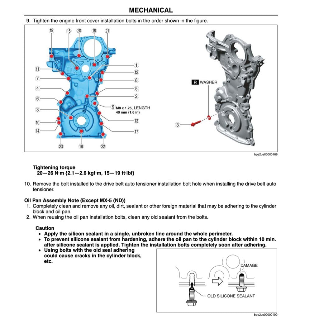 MAZDA CX-3 DK 2016-2021 Full Manual Set – Repair & Maintenance Manual