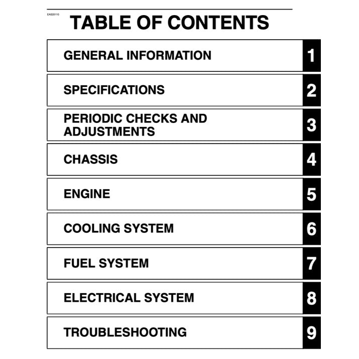 YAMAHA XT1200Z SUPER TENERE 2012-2013 Full Manual Set – Repair & Maintenance Manual and Spare Parts Catalog and User Handbook
