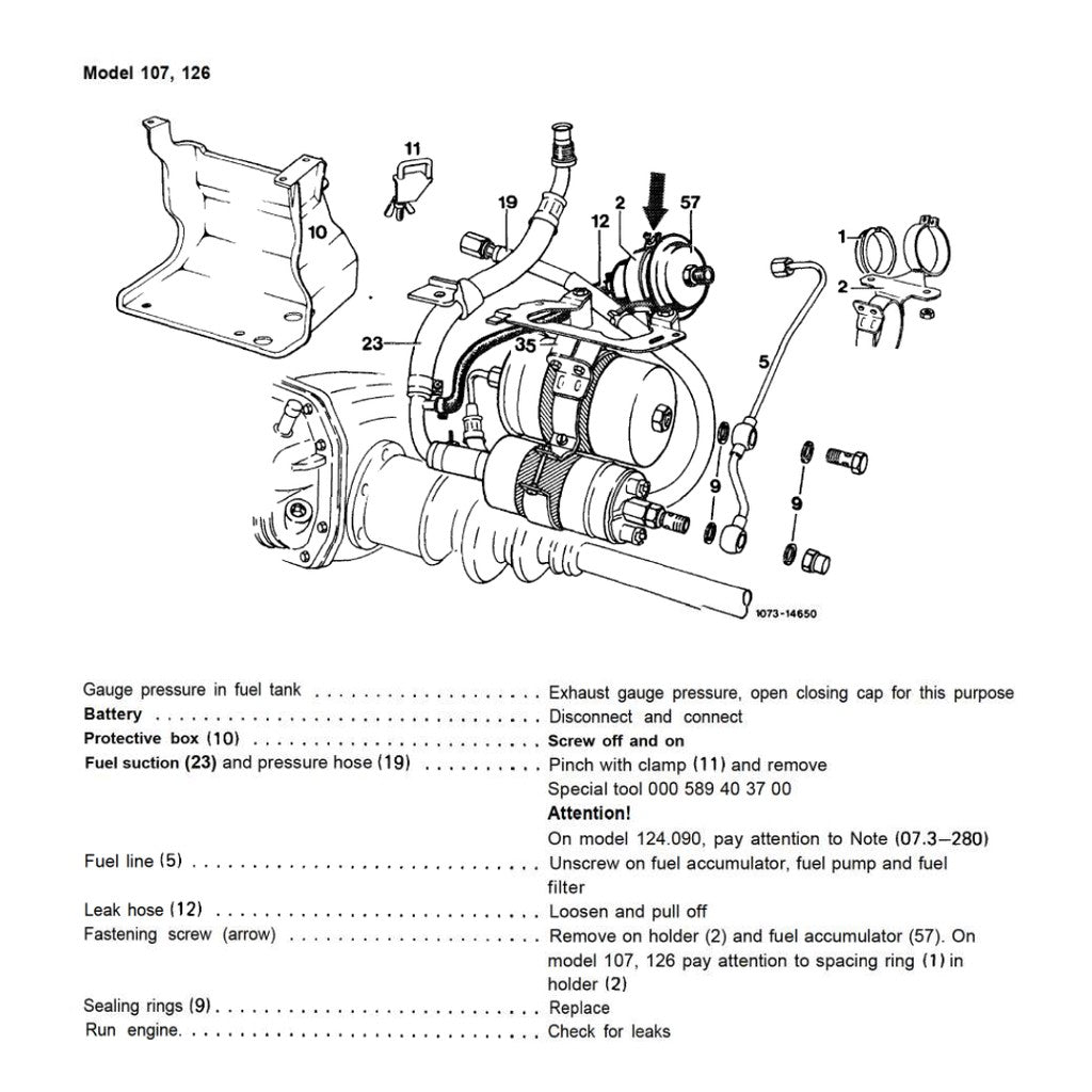 MERCEDES-BENZ ENGINE M103 E 2.6L-3.0L 1984-1997 Full Manual Set – Repair & Maintenance Manual
