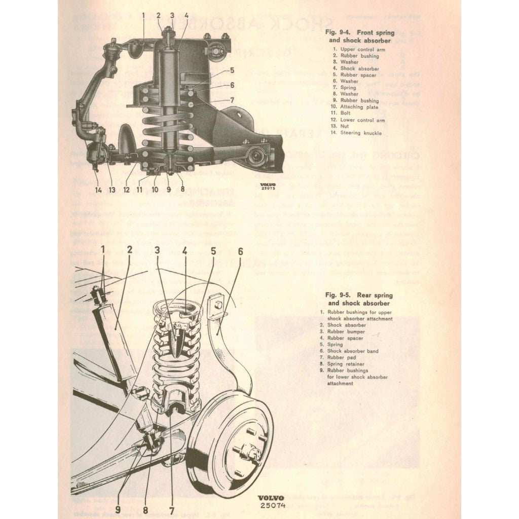 [CLASSIC] VOLVO P1800 1961-1973 Full Manual Set – SERVICE REPAIR WORKSHOP MANUAL