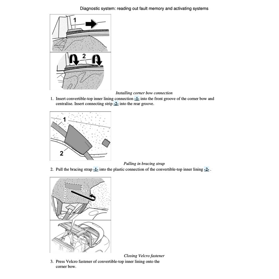 PORSCHE 911 997 2004-2013 Full Manual Set – CONVERTIBLE TOP/ TARGA TOP SERVICE REPAIR MANUAL