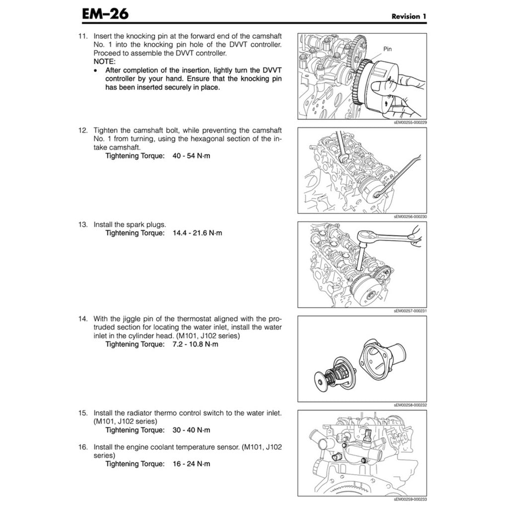 DAIHATSU TERIOS J200/F700 2006-2018 Full Manual Set – Repair & Maintenance Manual