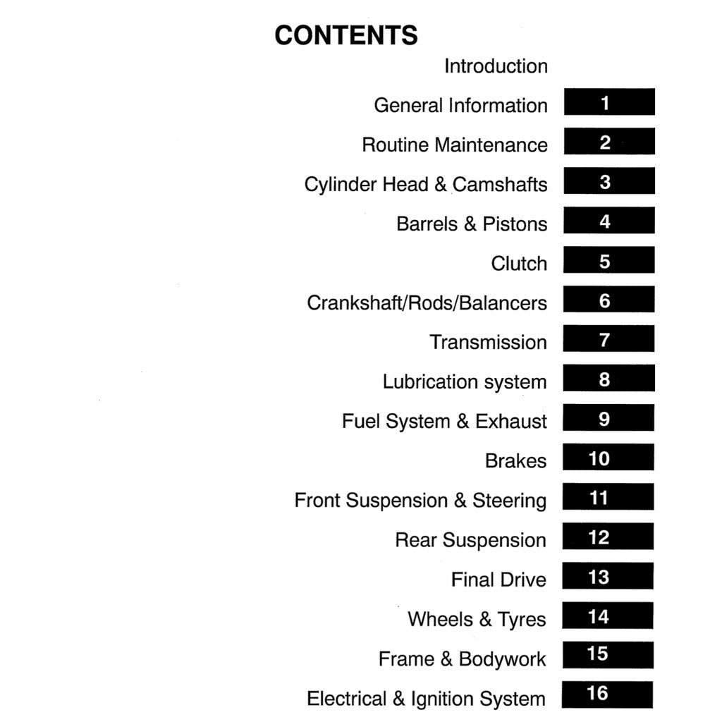 TRIUMPH BONNEVILLE T100 /THRUXTON/SCRAMBLER/AMERICA/SPEEDMASTER 2001-2016 Full Manual Set – Repair & Maintenance Manual