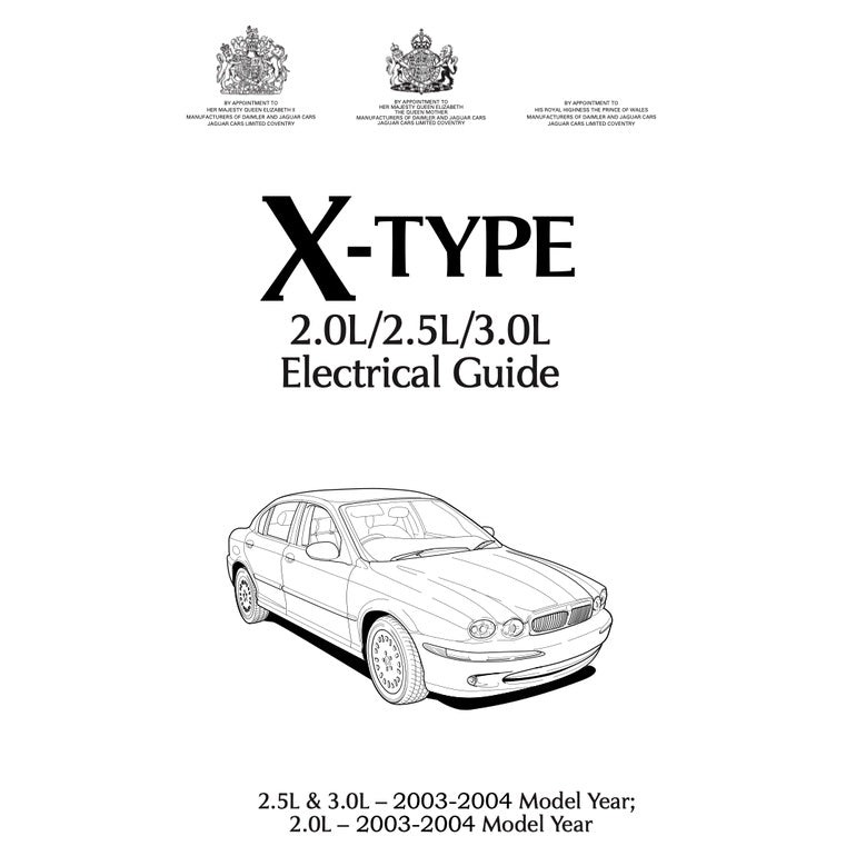 JAGUAR X-TYPE 2000-2009 Full Manual Set – Repair & Maintenance Manual