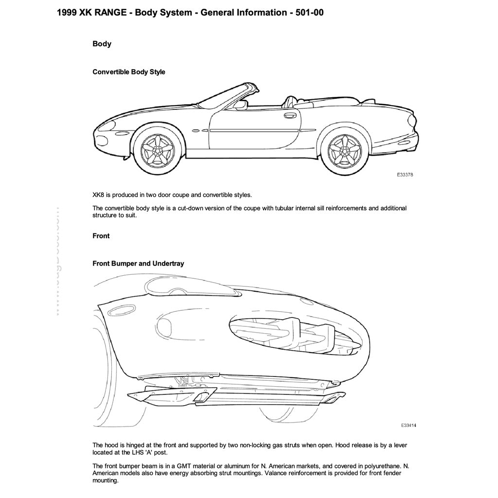 JAGUAR XK8 / XKR 1997-2006 Full Manual Set – Repair & Maintenance Manual and ELECTRICAL MANUAL