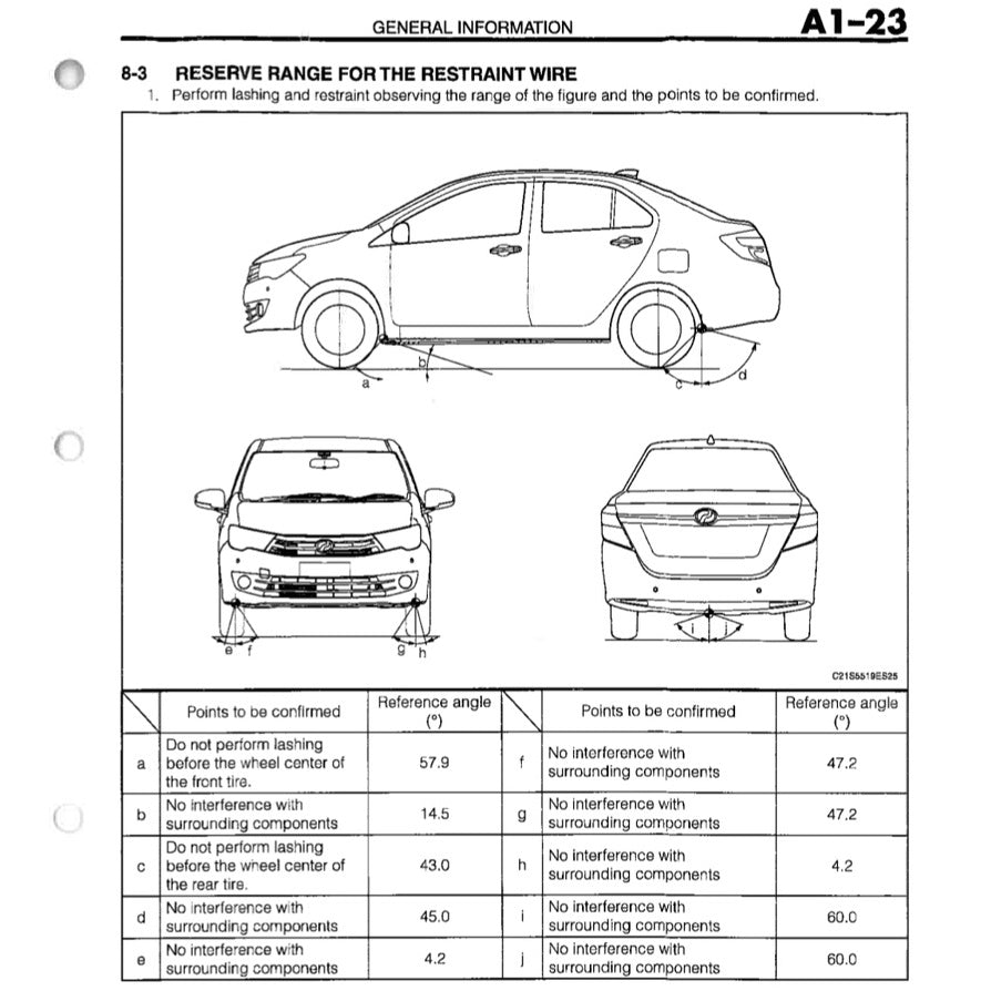 PERODUA BEZZA B300 2016-2023 Full Manual Set – Repair & Maintenance Manual
