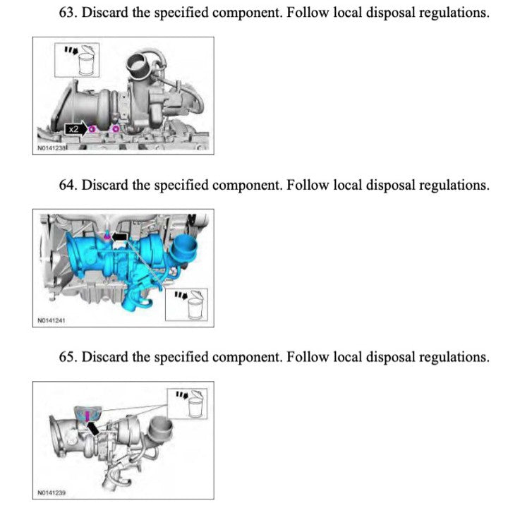 FORD KUGA MK2 C520 2013-2019 Full Manual Set – Repair & Maintenance Manual - ECOBOOST