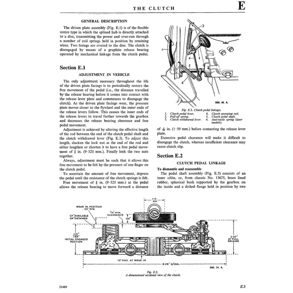 [CLASSIC] AUSTIN A30 & A35 1951-1968 Full Manual Set – Repair & Maintenance Manual