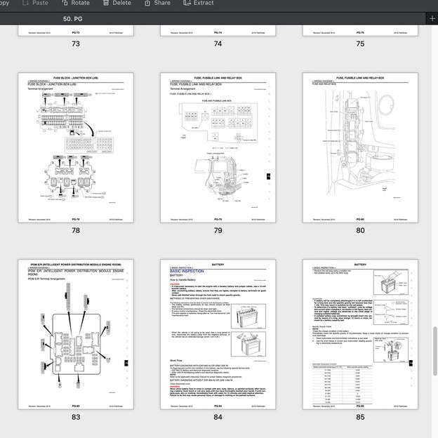 NISSAN TERRANO R52 2013-2016 Full Manual Set – Repair & Maintenance Manual