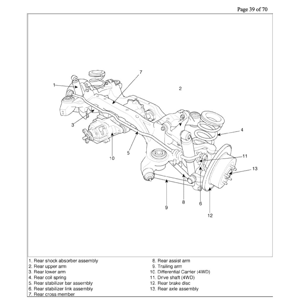HYUNDAI SANTA FE CM 2007-2012 Full Manual Set – Repair & Maintenance Manual