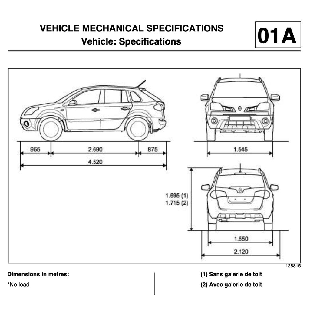 RENAULT KOLEOS X45 2007-2016 Full Manual Set – Repair & Maintenance Manual