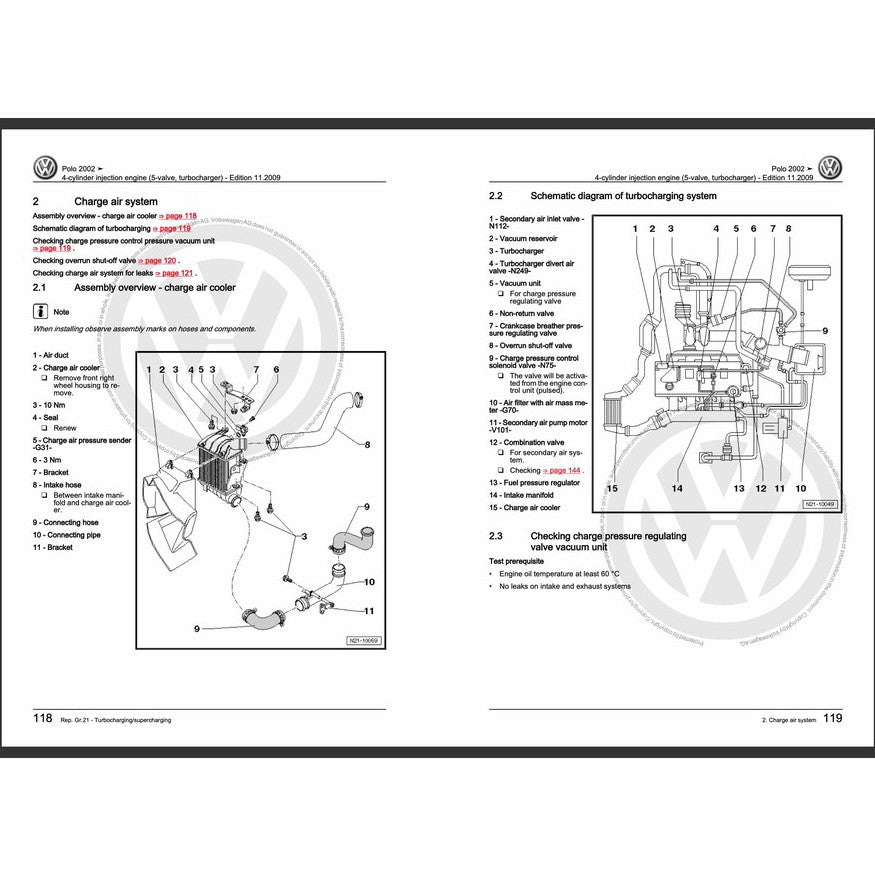 VW POLO MK4 9N 2001-2009 Full Manual Set – Repair & Maintenance Manual