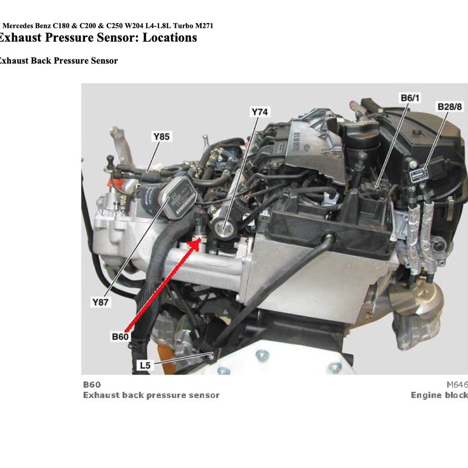 MERCEDES BENZ C-CLASS W204 M271 ENGINE 2007-2015 Full Manual Set – Repair & Maintenance Manual
