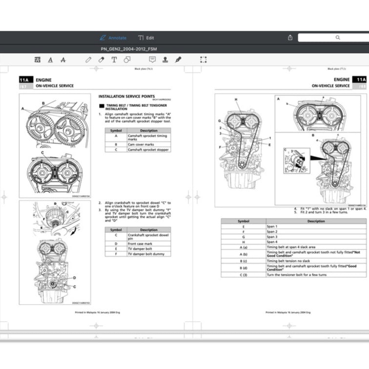 PROTON GEN2 2004-2012 Full Manual Set – Repair & Maintenance Manual