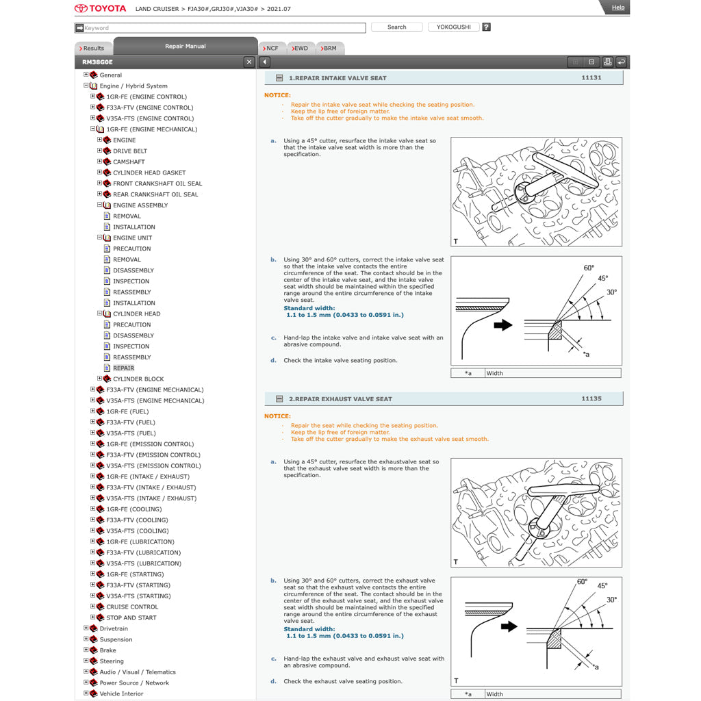 TOYOTA LAND CRUISER J300 2021+ Full Manual Set – ONLINE Repair & Maintenance Manual