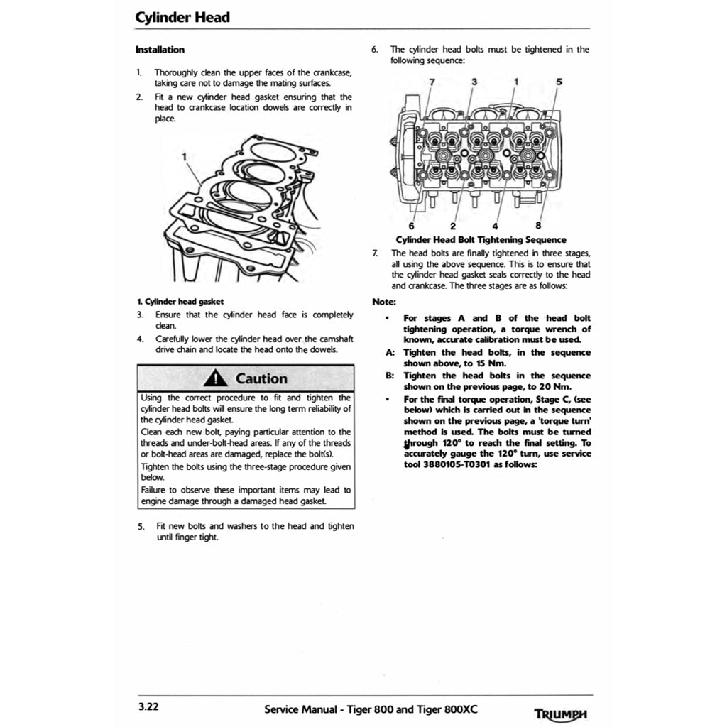 TRIUMPH TIGER 800 XC 2011-2014 Full Manual Set – Repair & Maintenance Manual and User Handbook