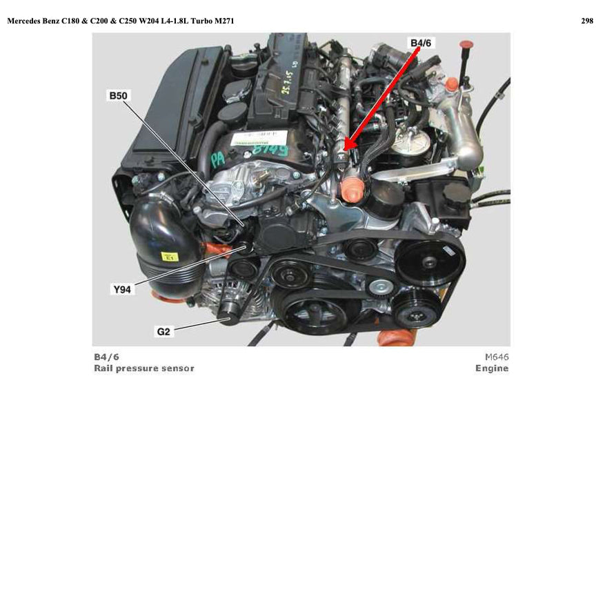 MERCEDES BENZ C-CLASS W204 M271 ENGINE 2007-2015 Full Manual Set – Repair & Maintenance Manual