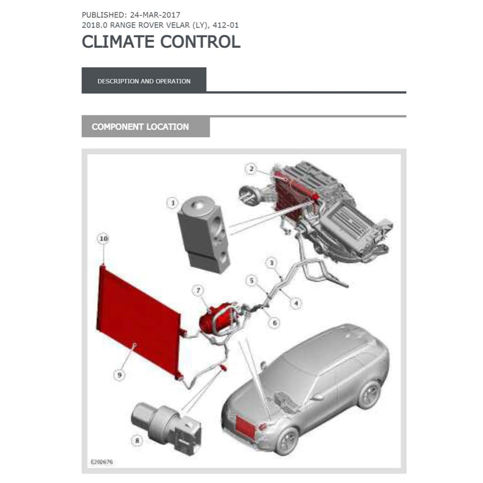 RANGE ROVER VELAR L560 2017-2023 Full Manual Set – Repair & Maintenance Manual