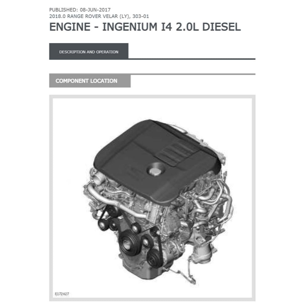 RANGE ROVER VELAR L560 2017-2023 Full Manual Set – Repair & Maintenance Manual