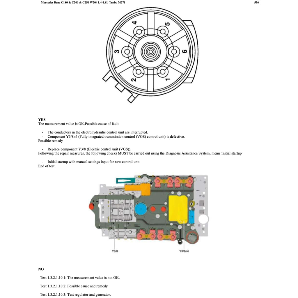 MERCEDES BENZ C-CLASS W204 M271 ENGINE 2007-2015 Full Manual Set – Repair & Maintenance Manual
