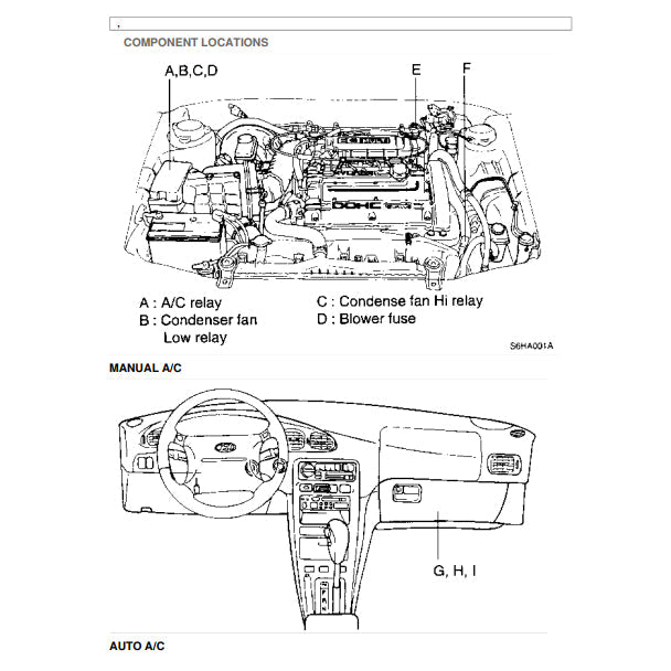 HYUNDAI SONATA Y3 1993-1998 Full Manual Set – Repair & Maintenance Manual