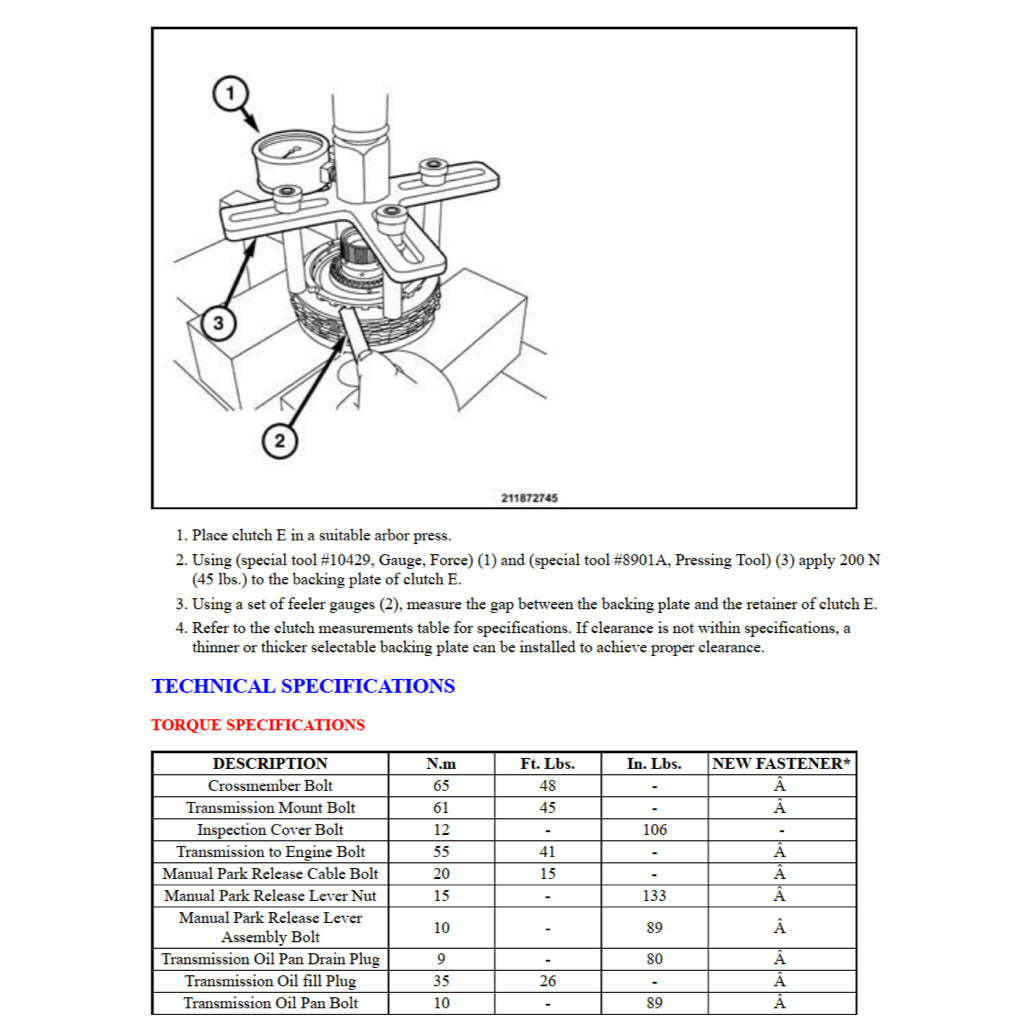DODGE CHARGER LD 2015-2021 Full Manual Set – Repair & Maintenance Manual