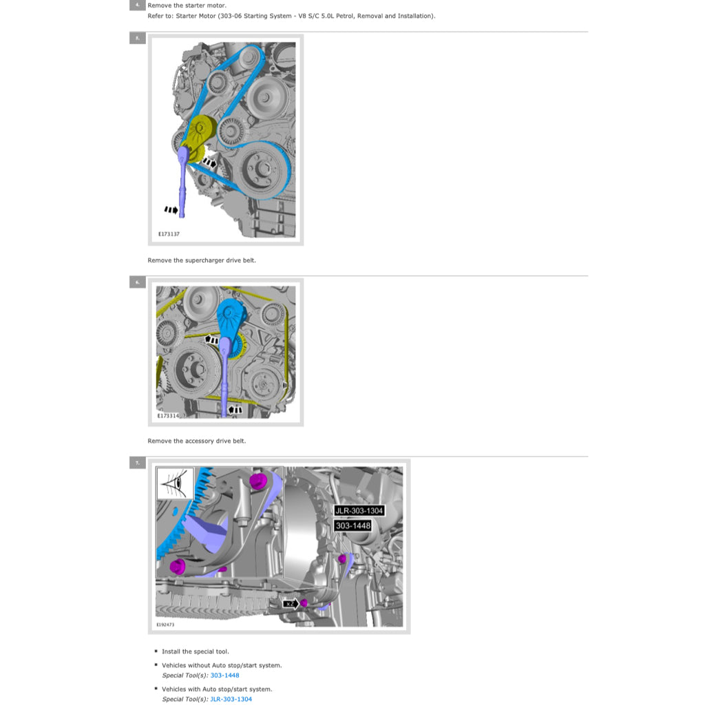 JAGUAR F-TYPE X152 2013-2023 Full Manual Set – Repair & Maintenance Manual