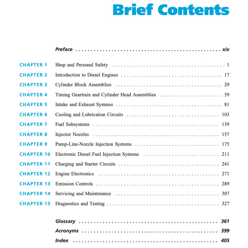 LIGHT DUTY DIESELS, SEAN BENNETT, 2012