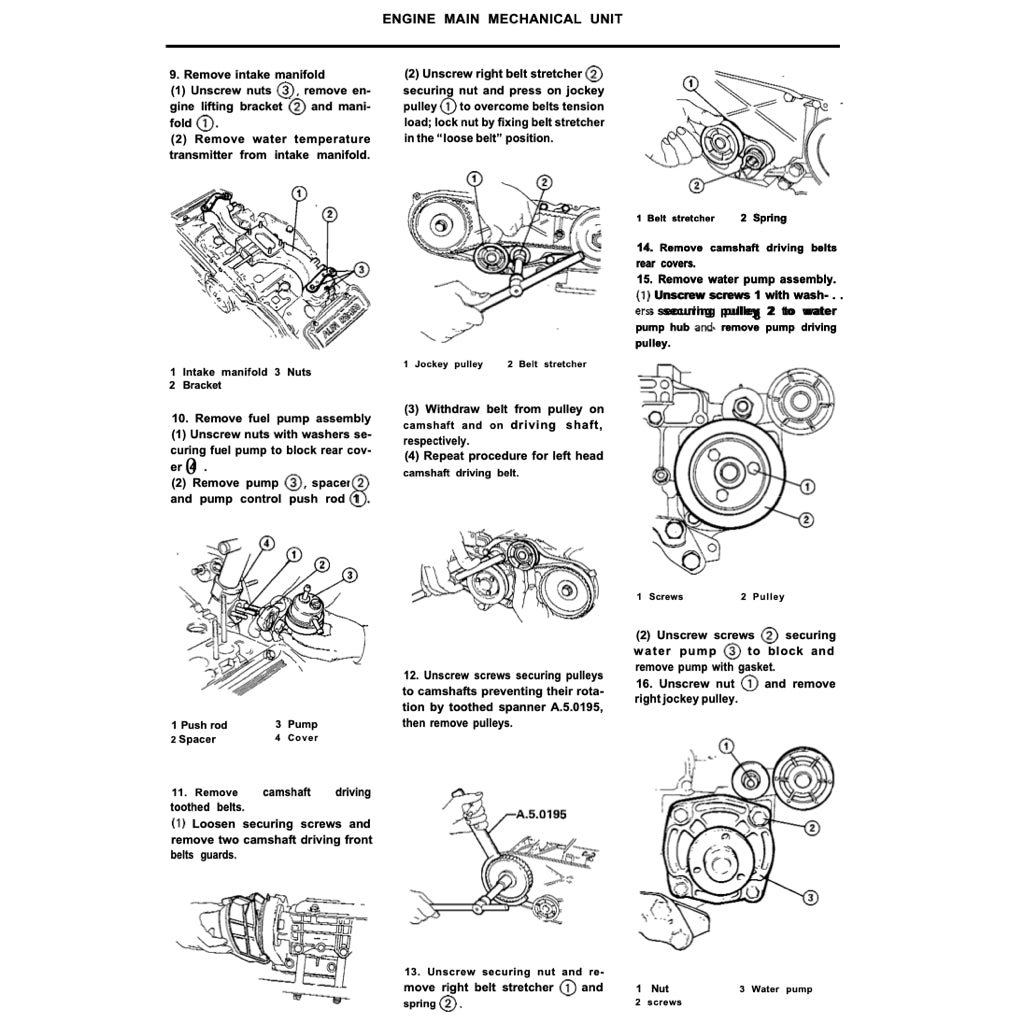 ALFA ROMEO 33 TYPE 905/907 1983-1995 Full Manual Set – Repair & Maintenance Manual
