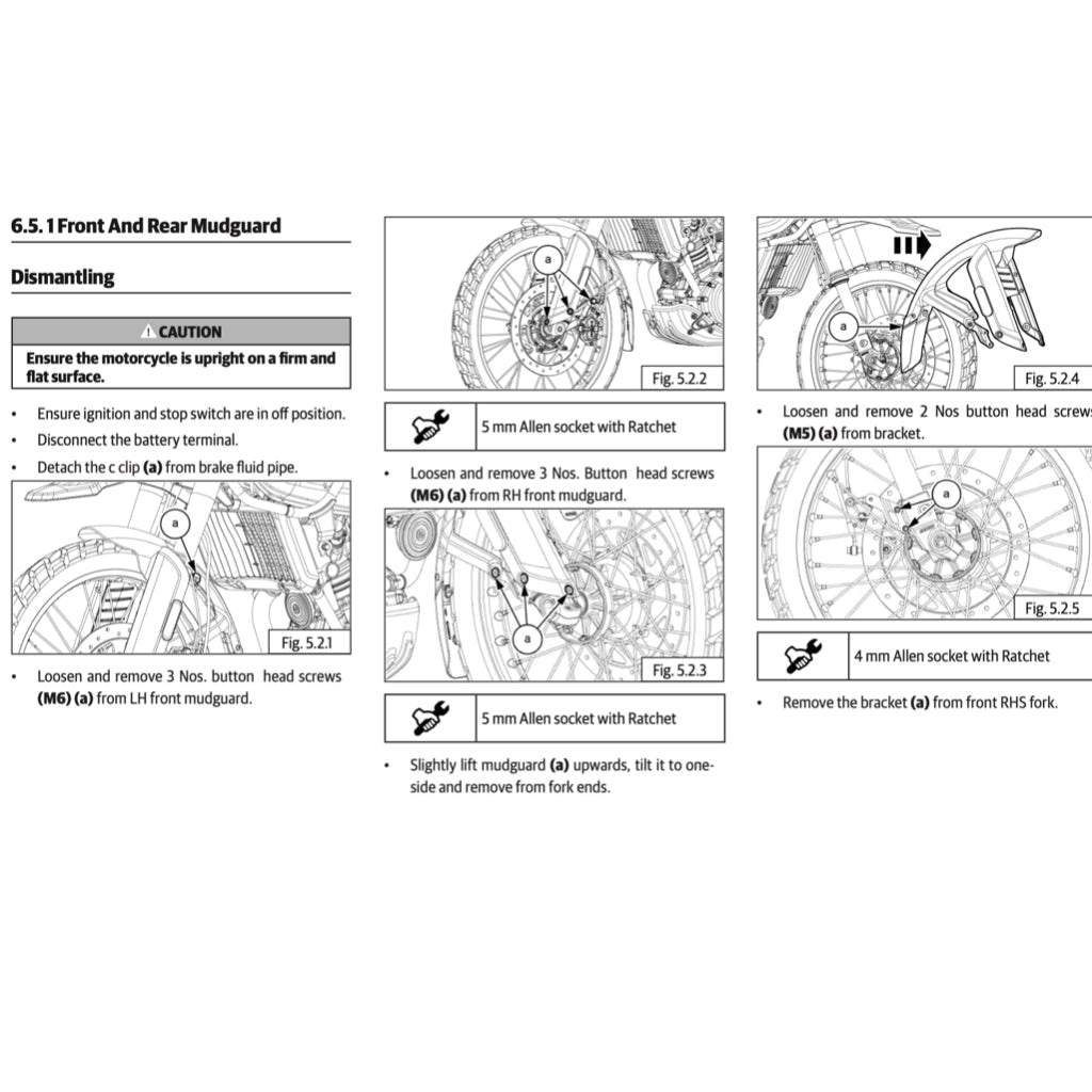 ROYAL ENFIELD NEW HIMALAYAN 450 2024+ Full Manual Set – Repair & Maintenance Manual and User Handbook