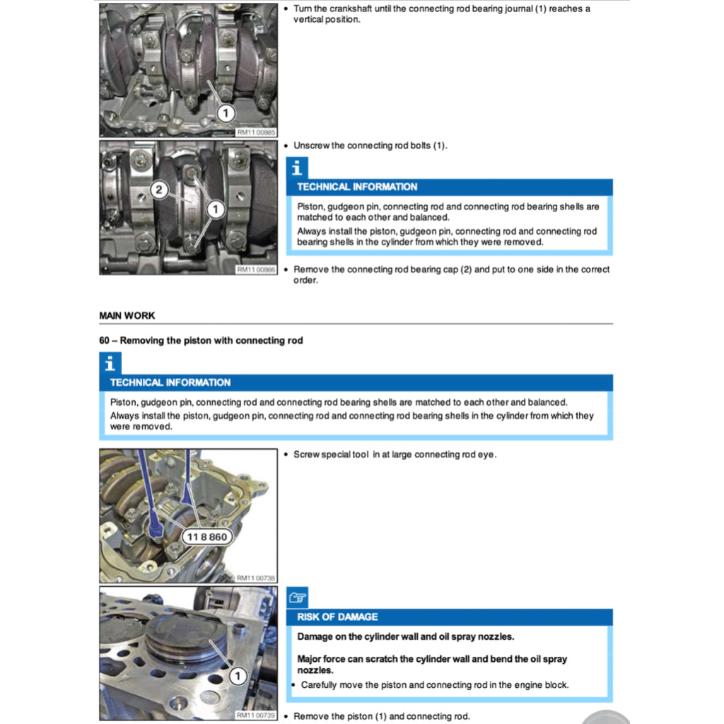 BMW G11/G12 2015-2022 Full Manual Set – Repair & Maintenance Manual