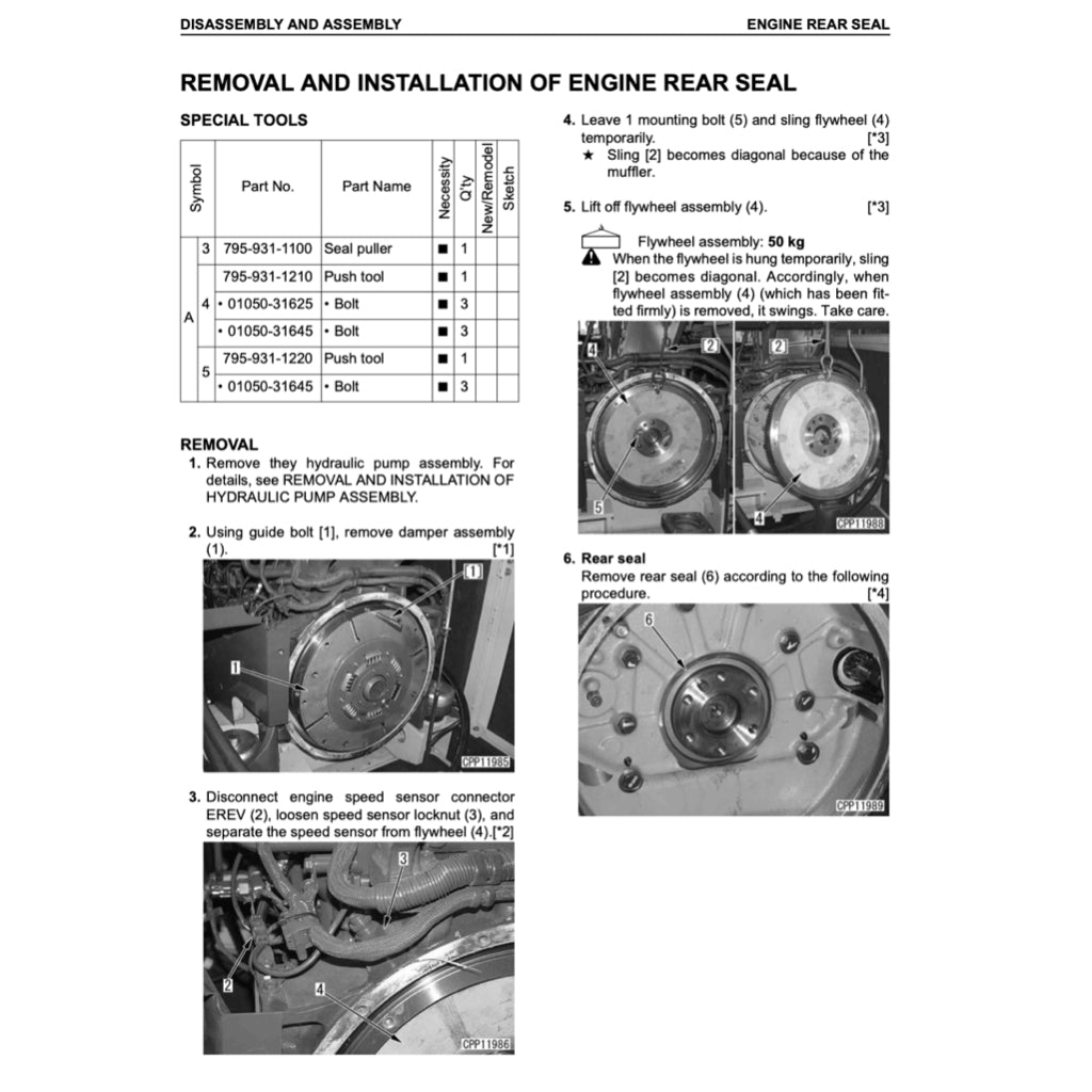 KOMATSU PC400LC / PC450LC EXCAVATOR Workshop Repair Manual