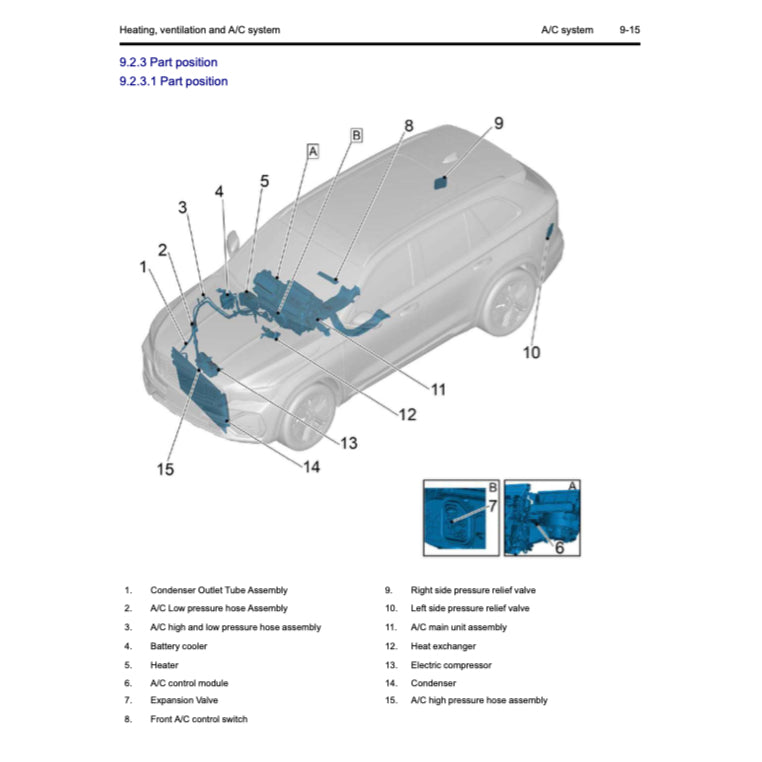 GEELY XINGYUE L / MONJARO KX11 PHEV 2023+ Full Manual Set – Repair & Maintenance Manual