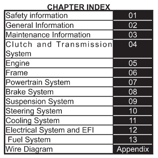 CFMOTO 675SS 2025+ Full Manual Set – Repair & Maintenance Manual and User Handbook