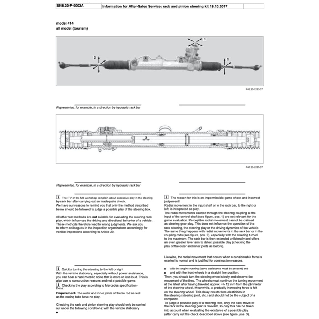 MERCEDES-BENZ A160 A180 A200 W176 M270 2013-2018 Full Manual Set – Repair & Maintenance Manual