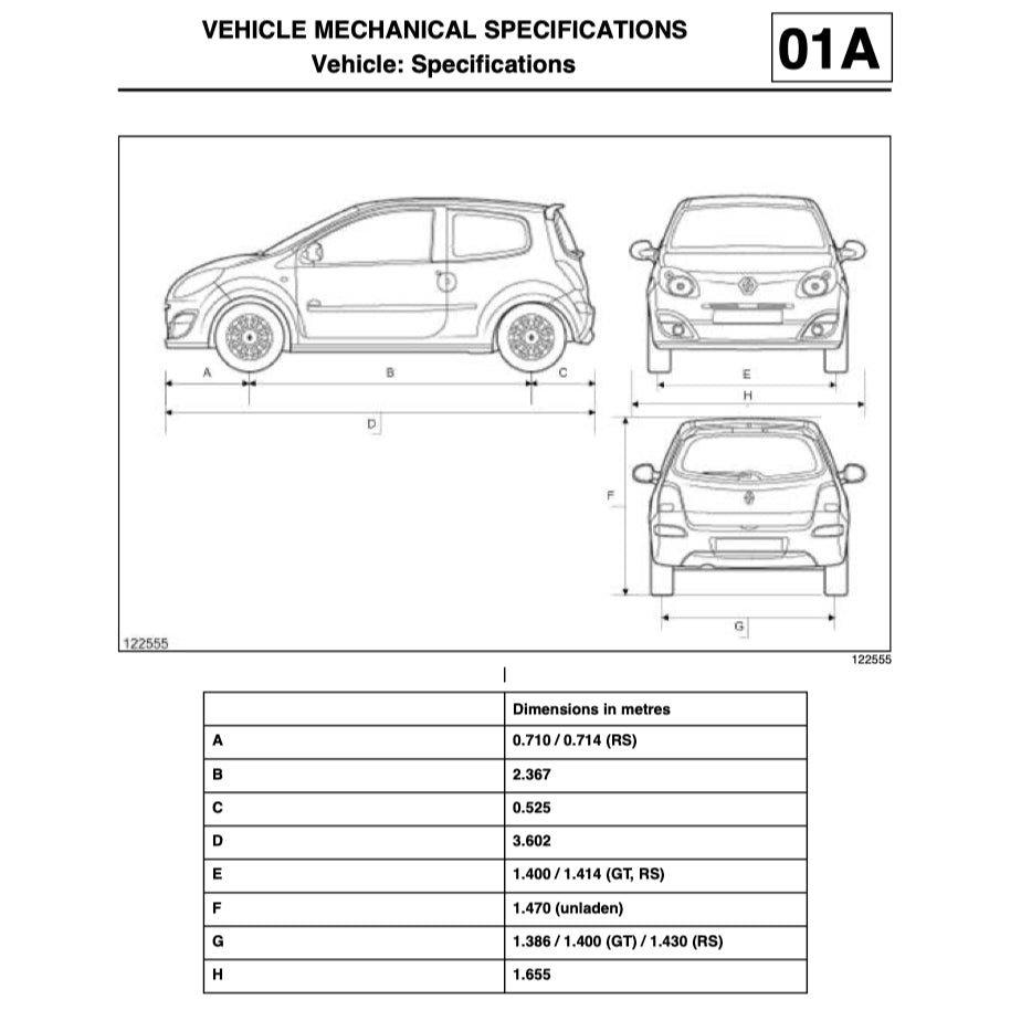 RENAULT TWINGO 2 2007-2014 Full Manual Set – Repair & Maintenance Manual