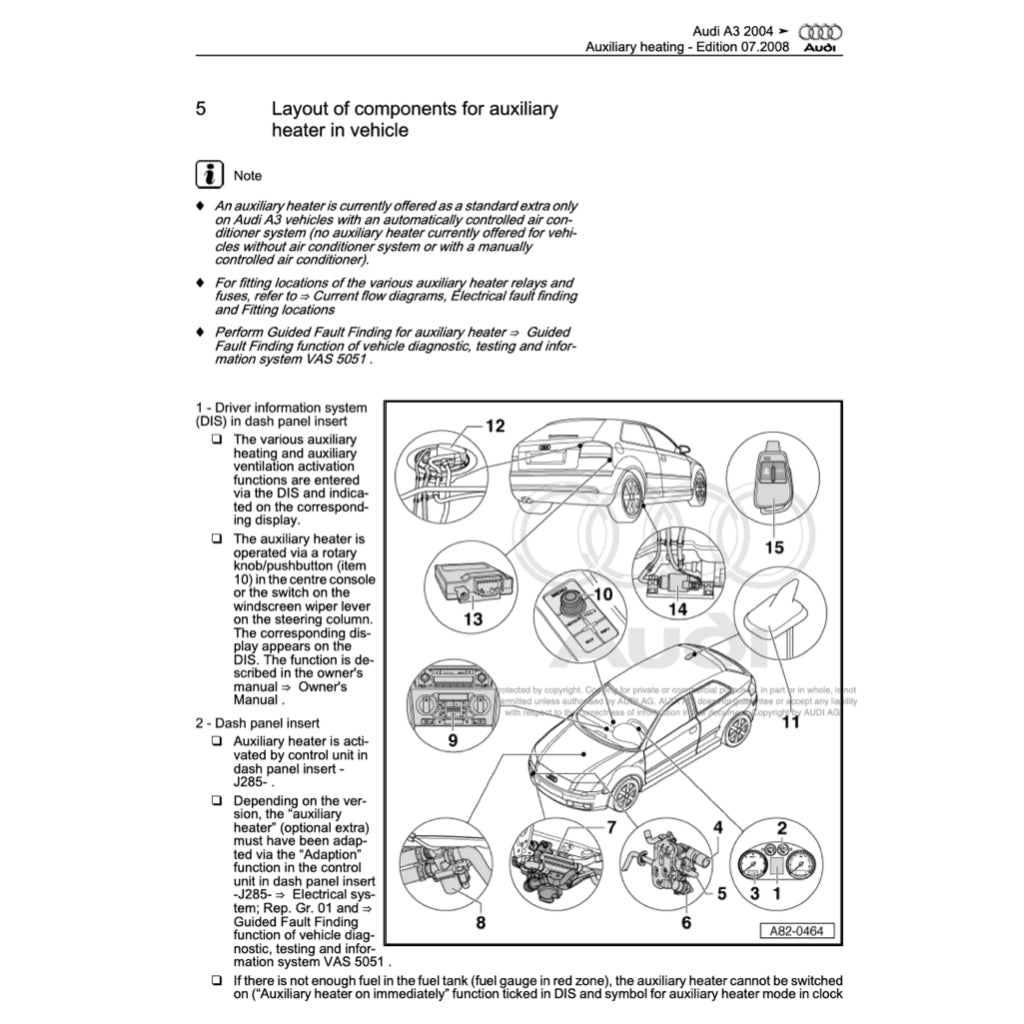 Audi A3 8P 2003-2012 Full Manual Set – Repair & Maintenance Manual