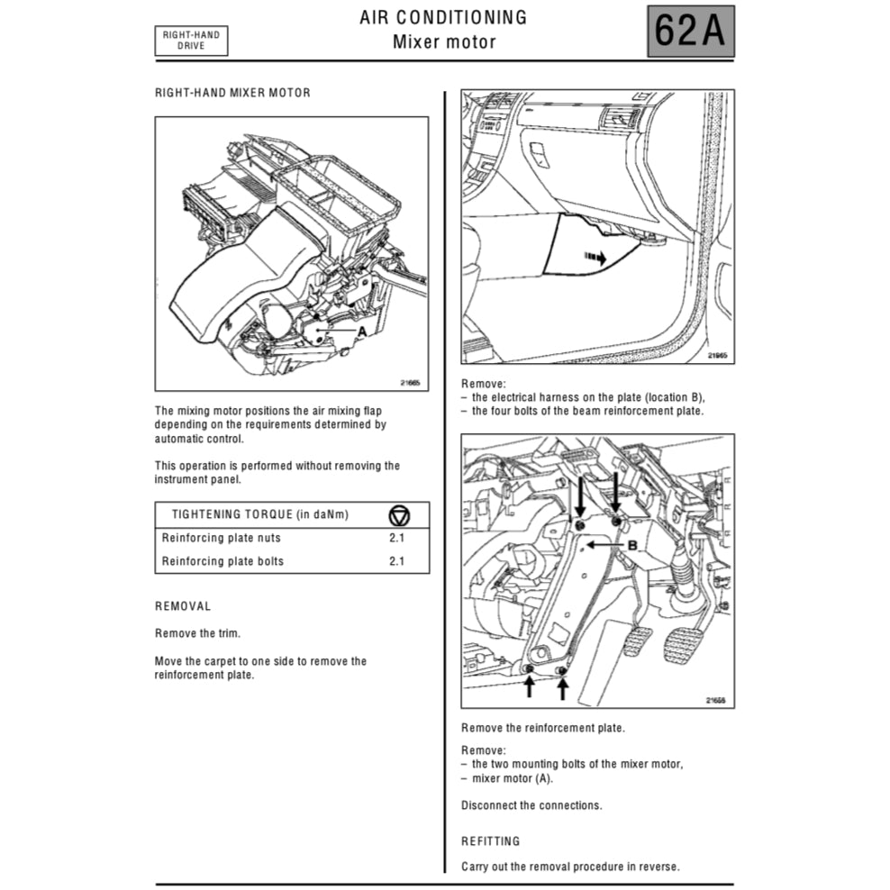 RENAUT VEL SATIS VELSATIS 2001-2009 Full Manual Set – Repair & Maintenance Manual
