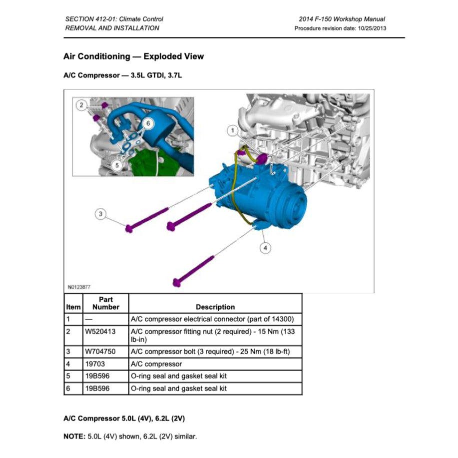 FORD F150 F-150 P415 2009-2014 Full Manual Set – Repair & Maintenance Manual