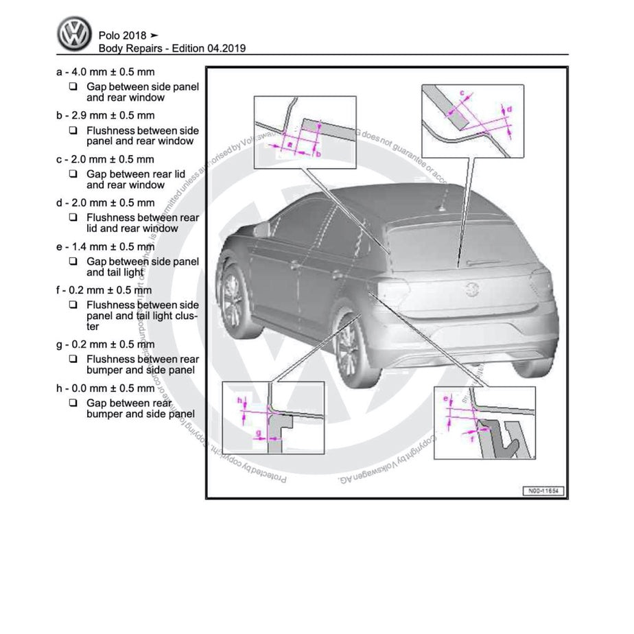 VW POLO MK6 AW 2018+ Full Manual Set – Repair & Maintenance Manual