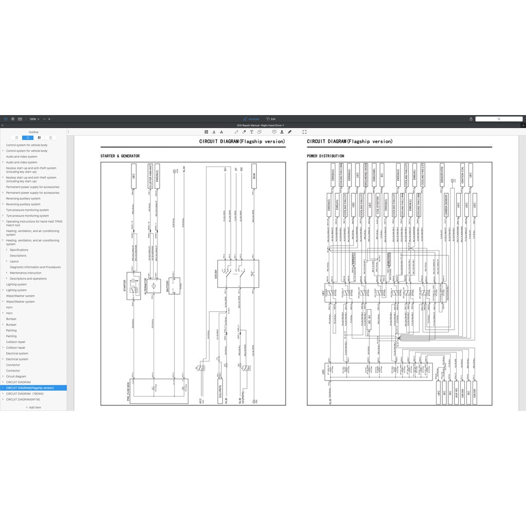 MAXUS G10 2016-2023 Full Manual Set – Repair & Maintenance Manual