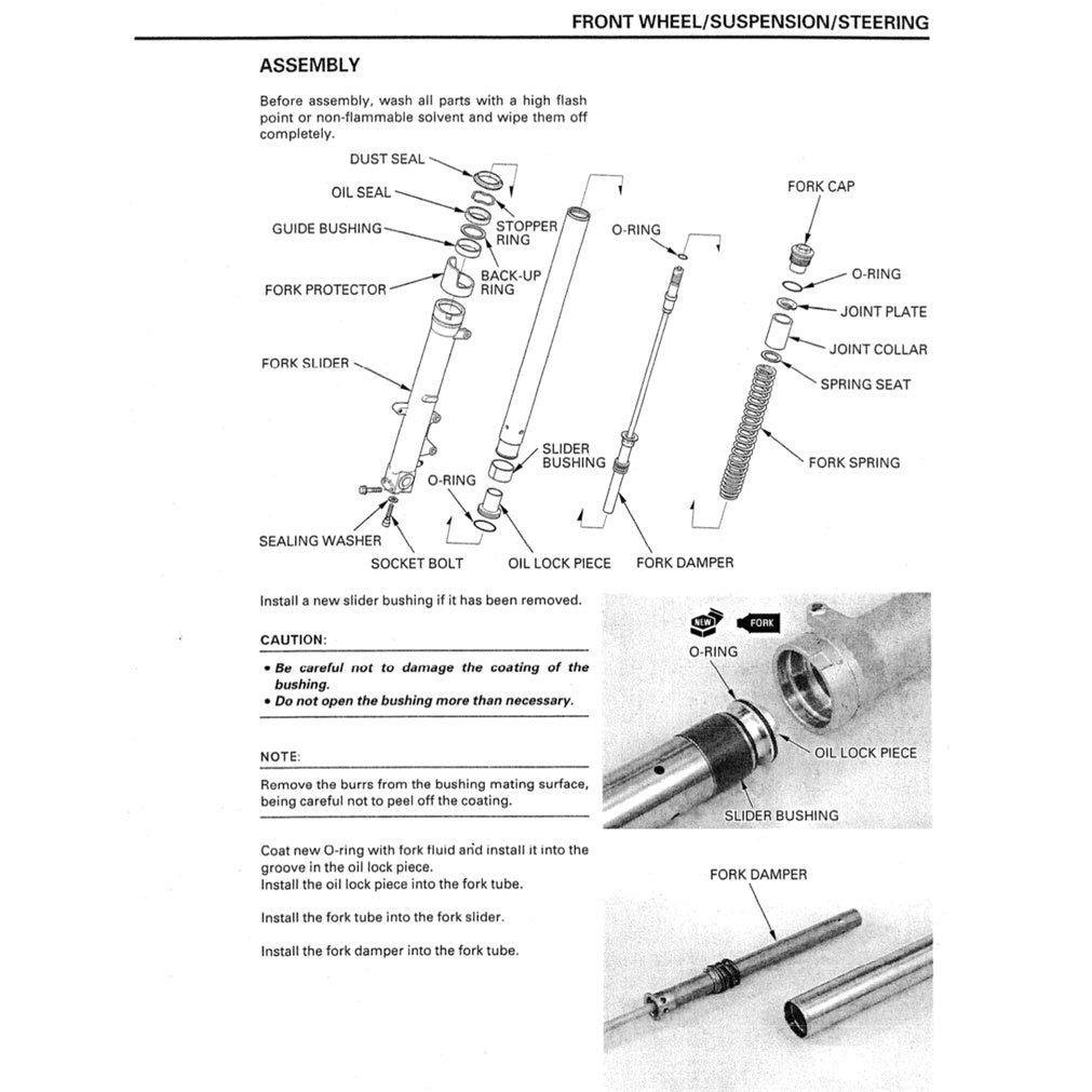 HONDA CBR600F4 1999-2000 Full Manual Set – Repair & Maintenance Manual and Spare Parts Catalog and User Handbook